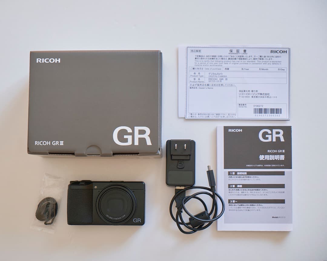 【美品】RICOH GRⅢ　シャッター数1170