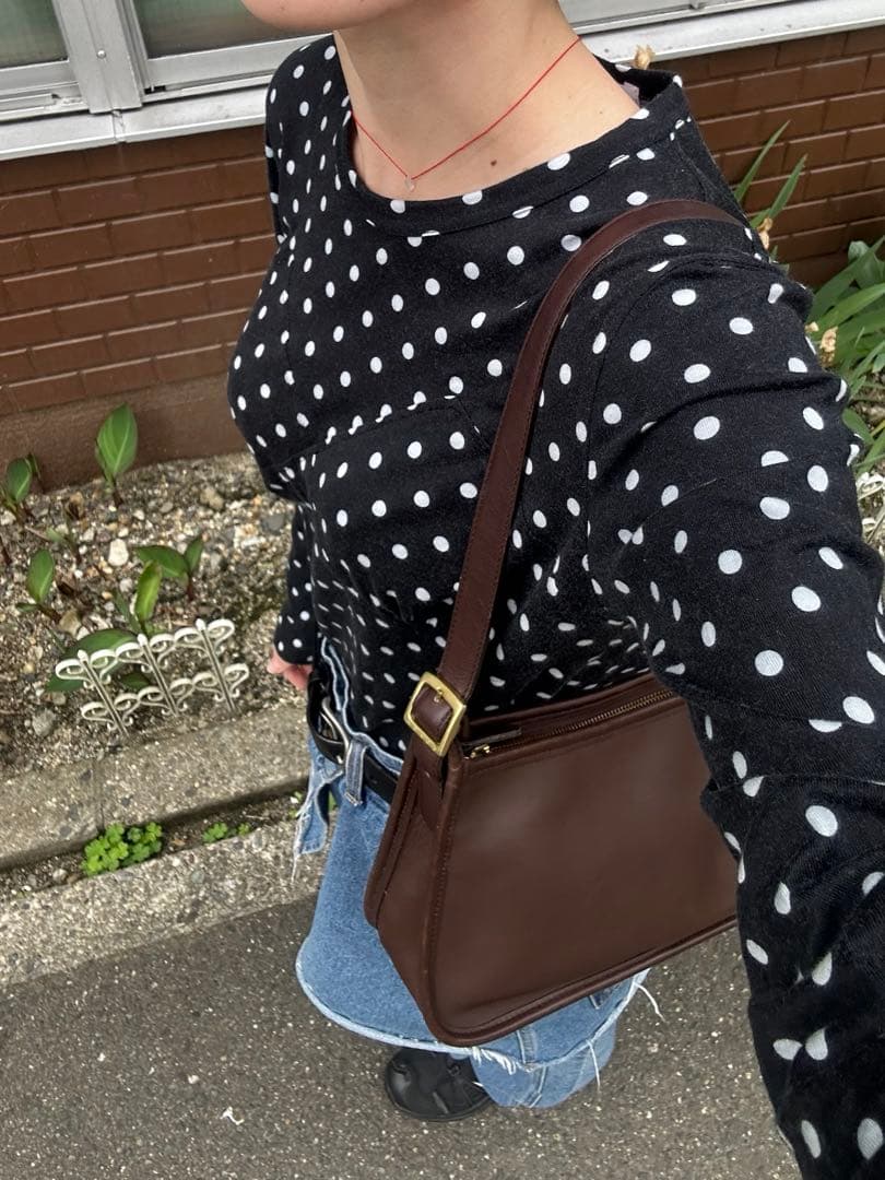 コムデギャルソン　ドット柄トップス