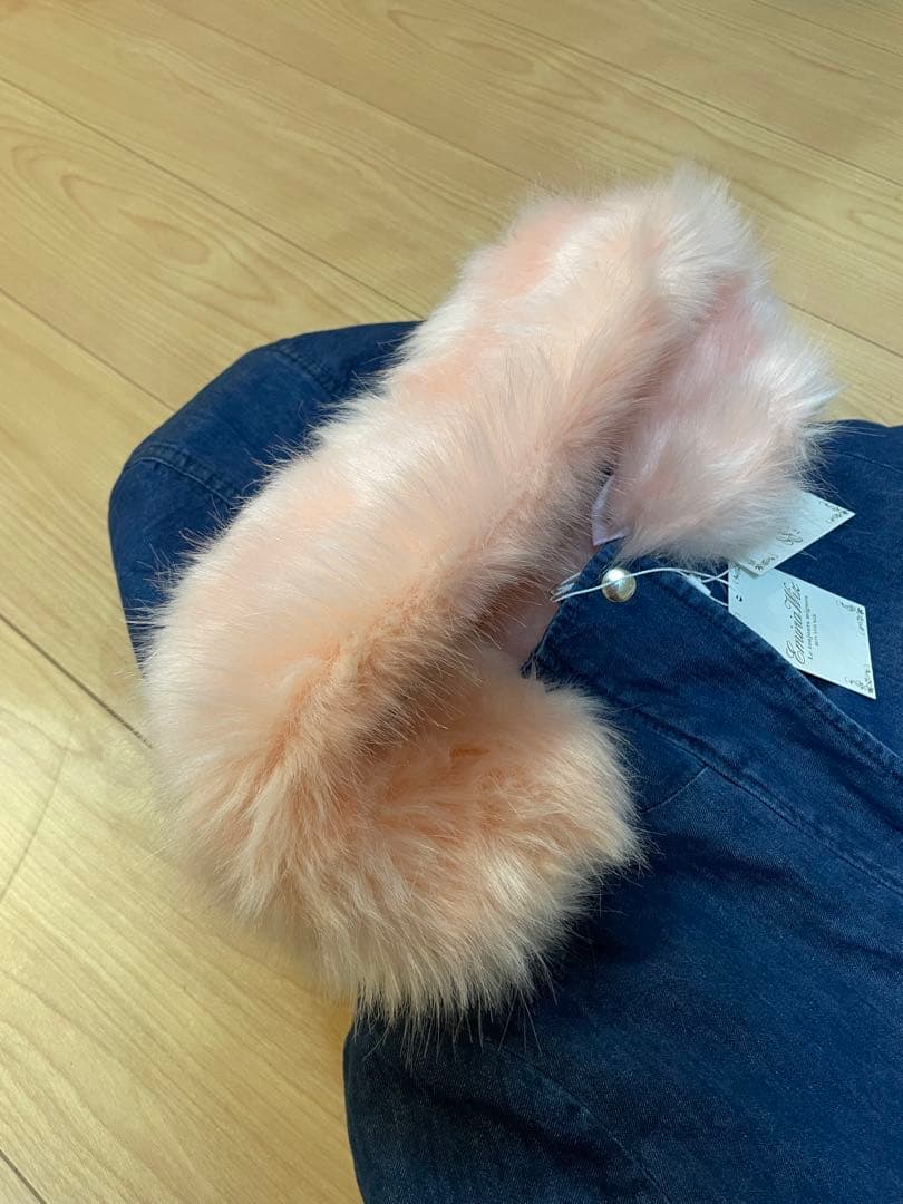 新品・未使用 エミリアウィズ ファーデニムモッズコート(M) EmiriaWiz