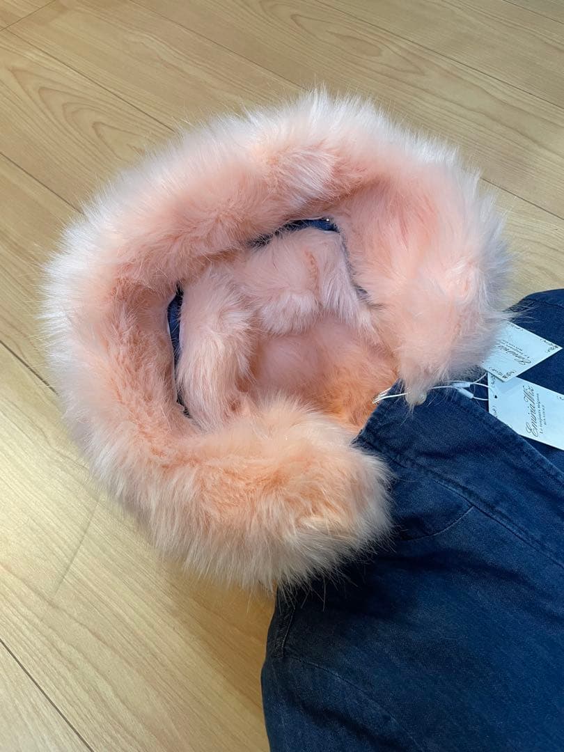 新品・未使用 エミリアウィズ ファーデニムモッズコート(M) EmiriaWiz