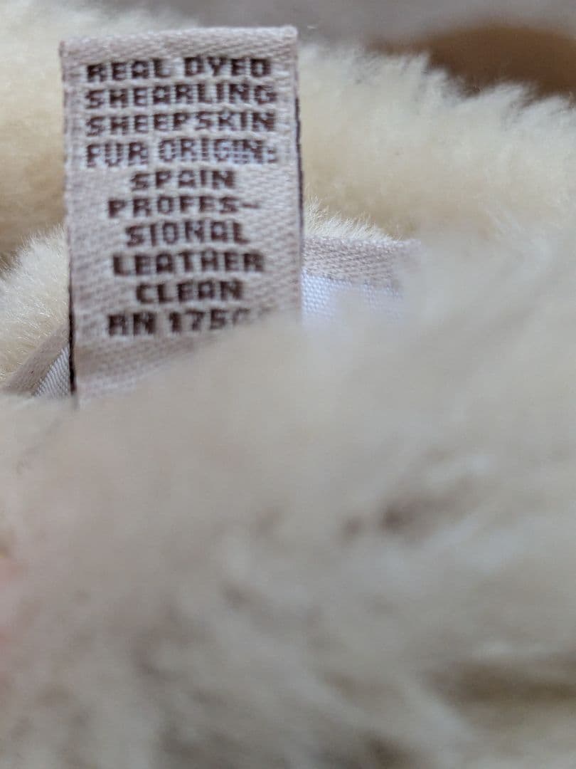 UGG アグ レディース 手袋 シープスキン ロゴ ミトン