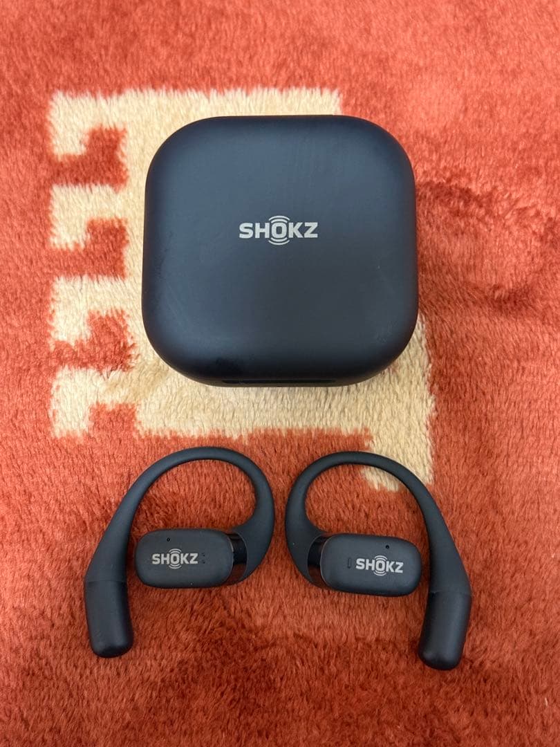 【純正専用ケース付き】SHOKZ OPENFIT ワイヤレスイヤホン