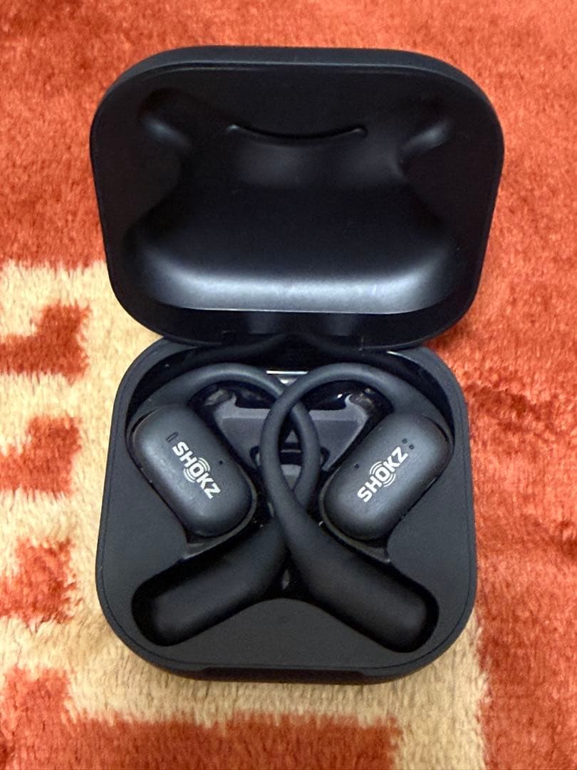 【純正専用ケース付き】SHOKZ OPENFIT ワイヤレスイヤホン