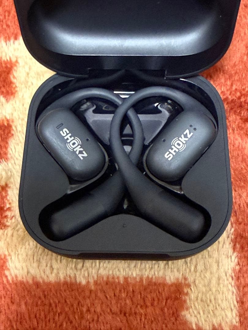 【純正専用ケース付き】SHOKZ OPENFIT ワイヤレスイヤホン