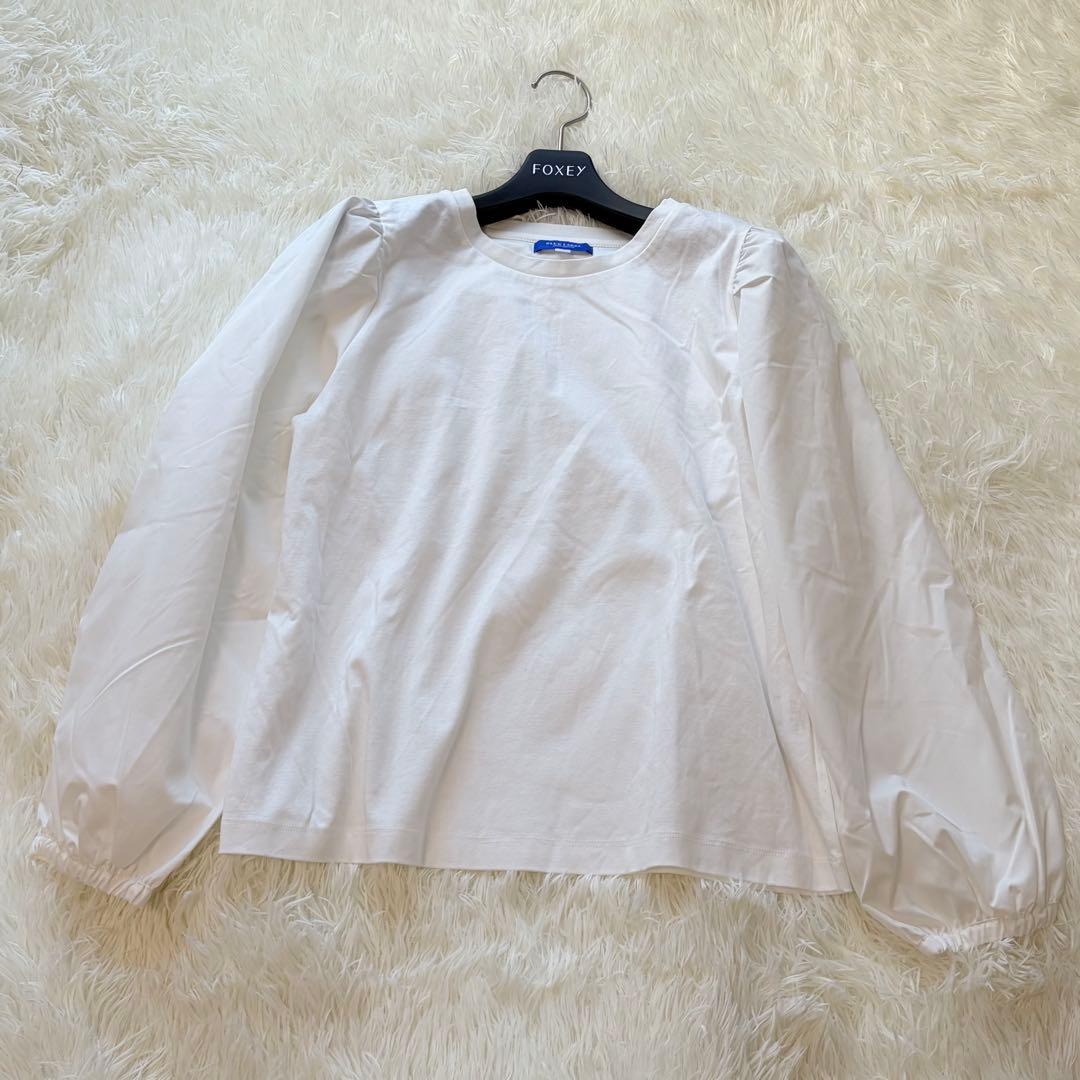 美品　ブルーレーベルクレストブリッジ　ブラウス付きニットベスト　ブラック