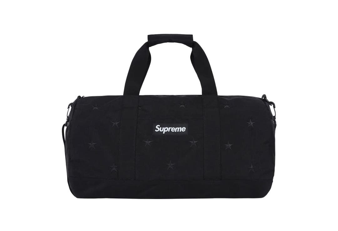 Supreme Stars Duffle スター 星 ブラック