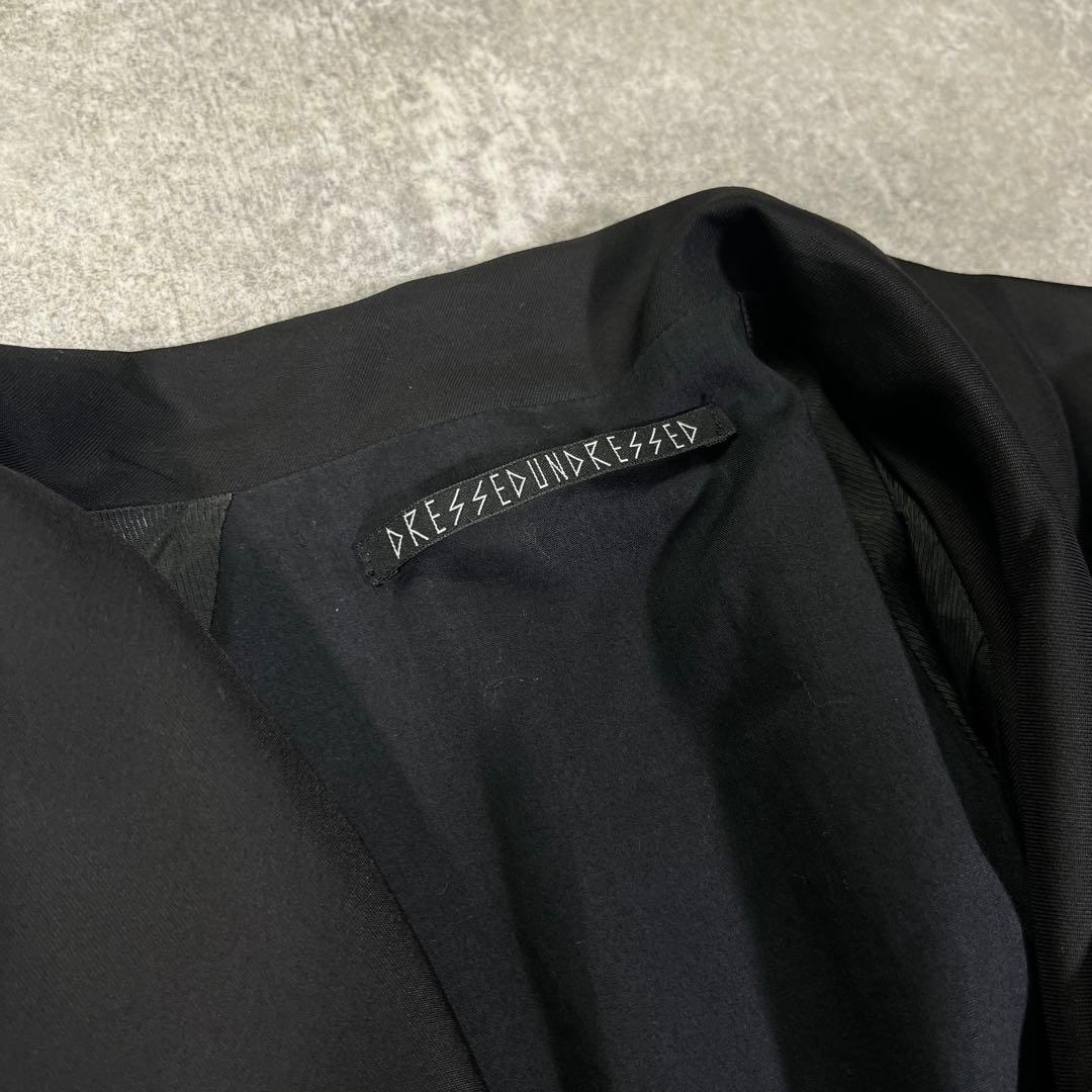 美品　DRESSEDUNDRESSED 変形　ジャケット　モード　F ドレープ