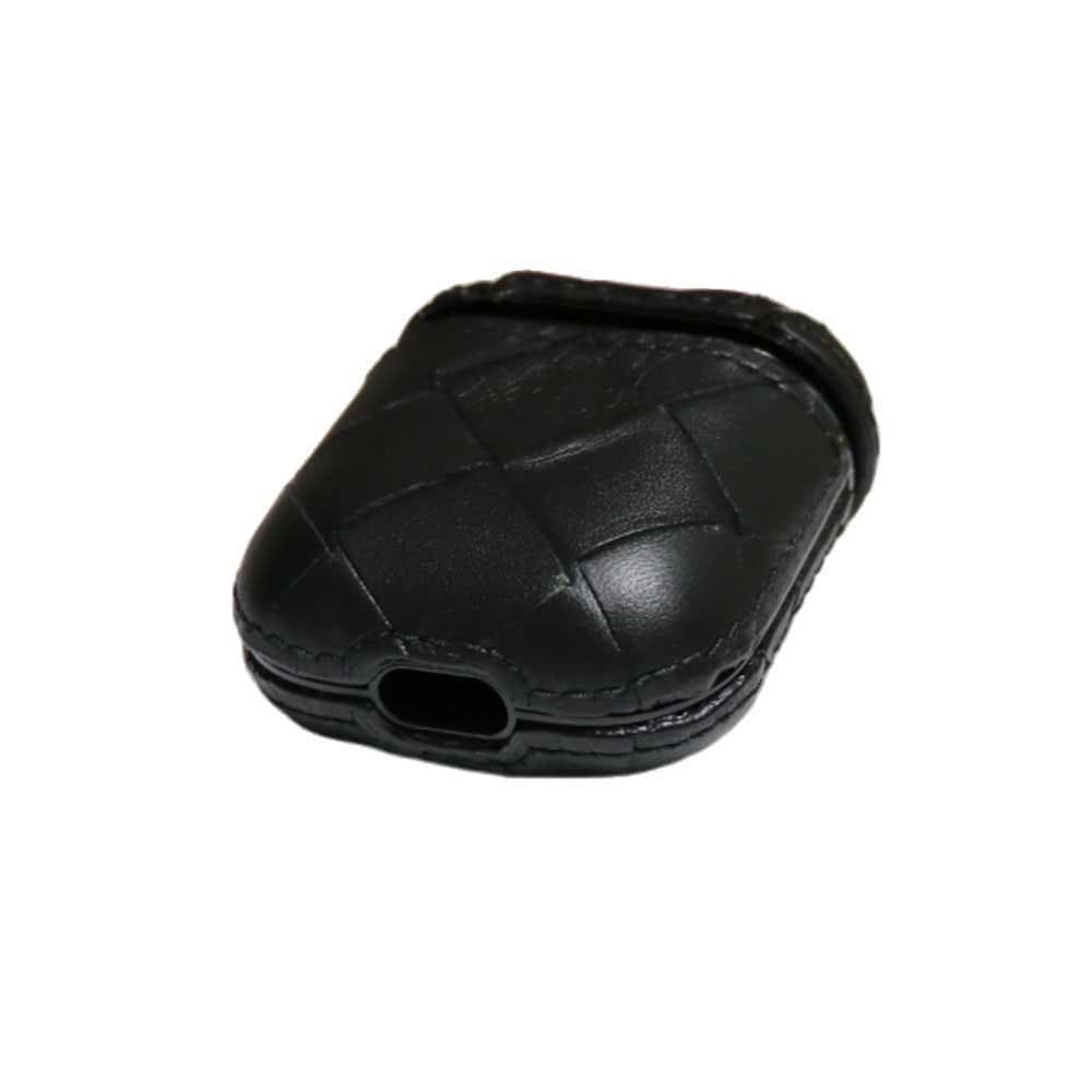 【ボッテガヴェネタ】イントレチャート AirPodsエアーポッズケース ブラック