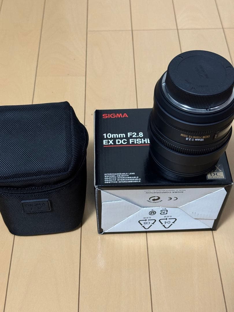 魚眼レンズ fisheye sigma