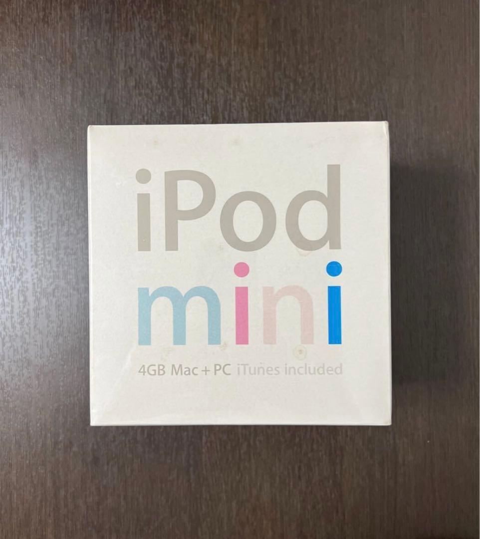 未使用未開封 Apple iPod mini 4GB シルバー　M9160J/A