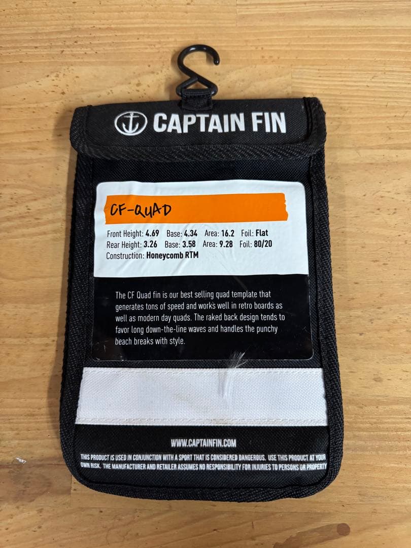 サーフィン・ボディボード Captain fin CF Quad fin