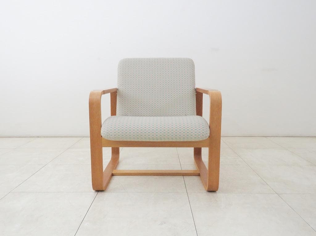 天童木工 松村勝男 イージーチェア ジャパニーズモダン シングルソファ ②