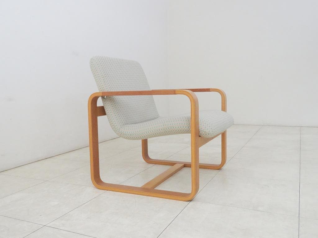 天童木工 松村勝男 イージーチェア ジャパニーズモダン シングルソファ ②