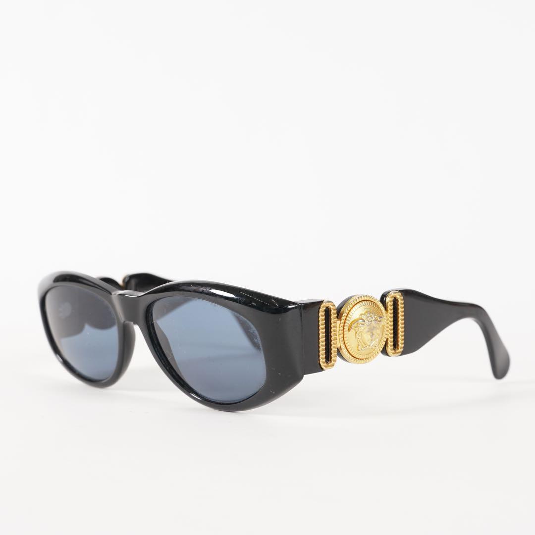 【美品✨】ヴェルサーチ サングラス メデューサ ブラック ゴールド