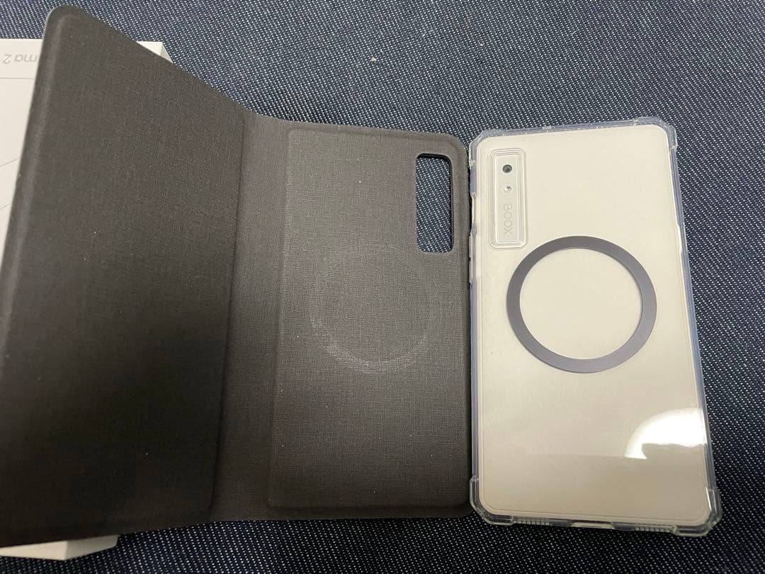 【本日限定価格】boox palma2 電子書籍リーダー　ホワイト　ケース付き