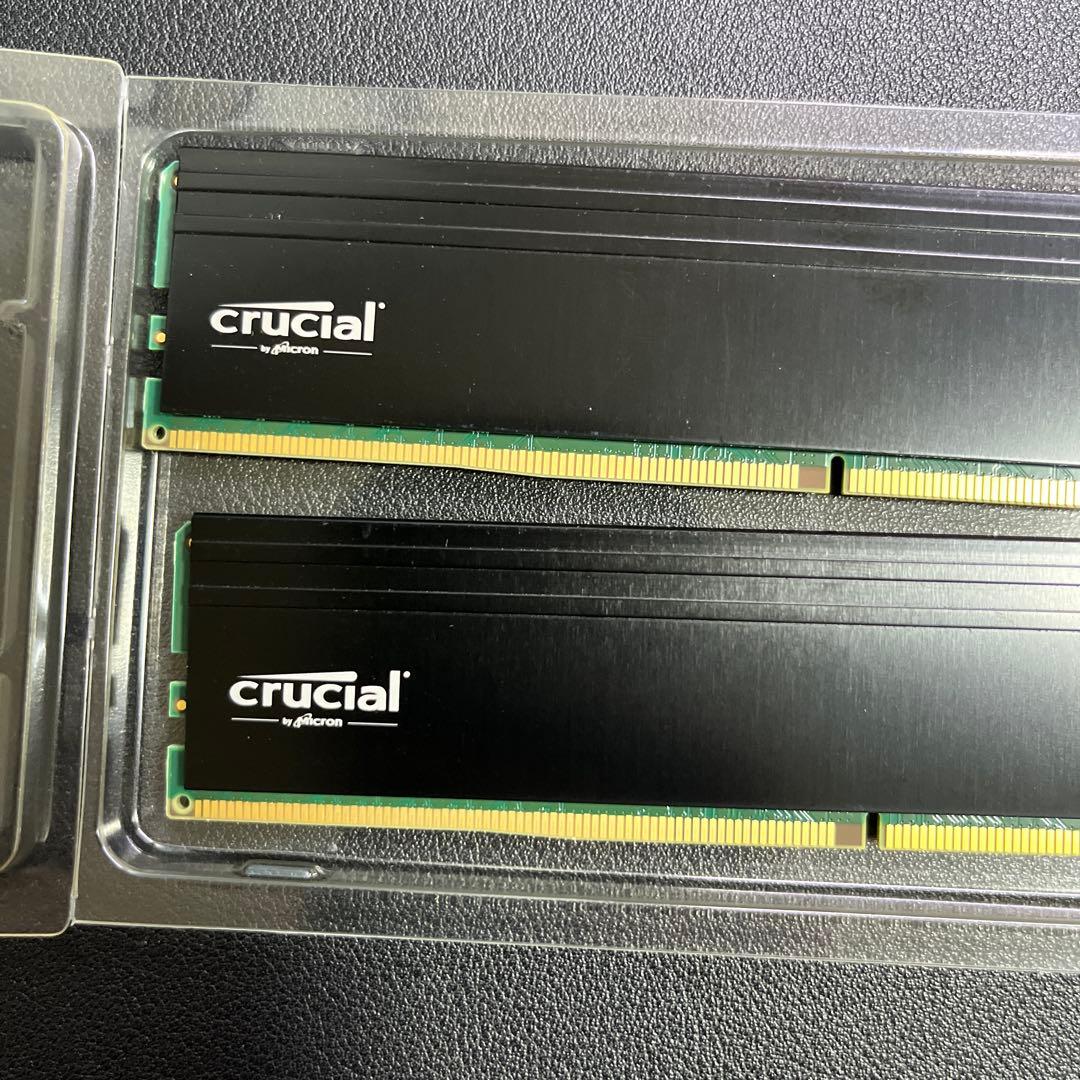 Crucial DDR4 64GB (32GB x 2枚) メモリー