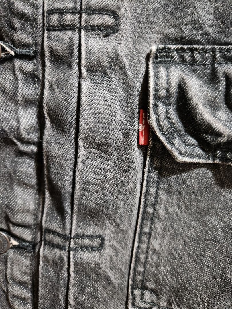 Levi’s リーバイス 2nd デニムジャケット ブラックデニム XL
