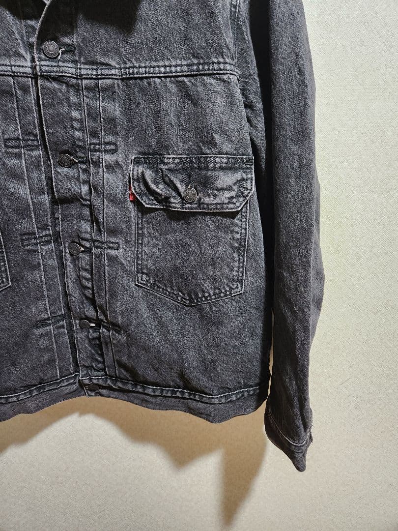 Levi’s リーバイス 2nd デニムジャケット ブラックデニム XL