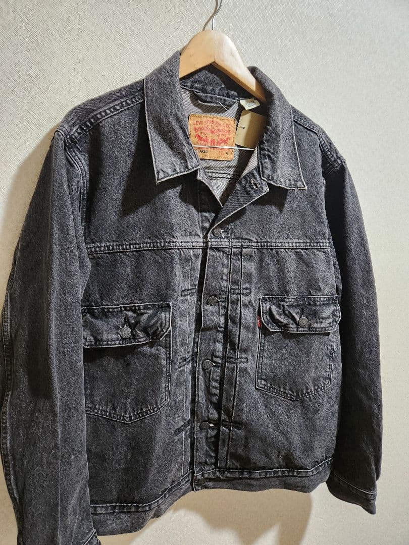 Levi’s リーバイス 2nd デニムジャケット ブラックデニム XL
