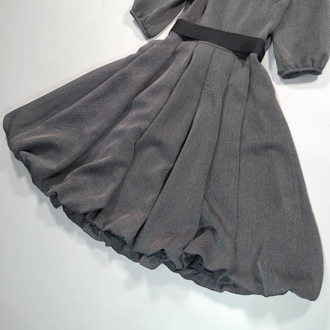 エムズグレイシー　バルーンシルエットワンピース　ドレス 2025AW ３６