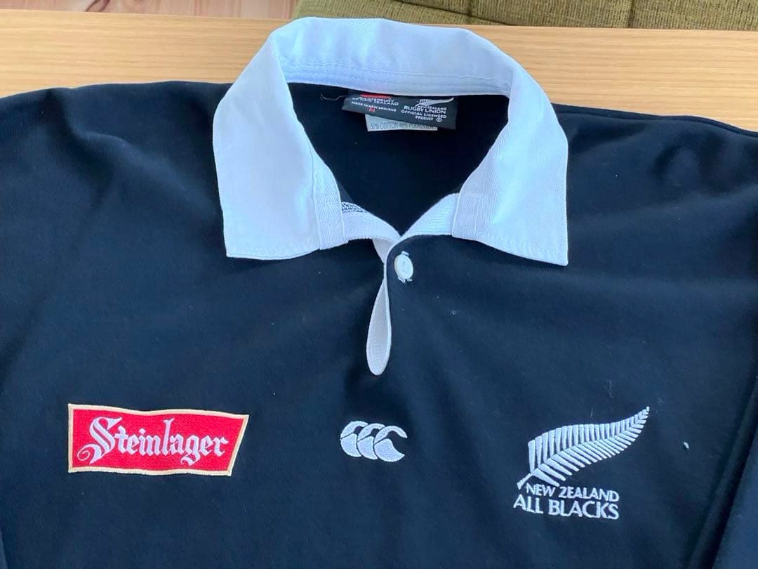 ち*ん様 【美品】カンタベリー オールブラックス スタインラガーラグビージャージ