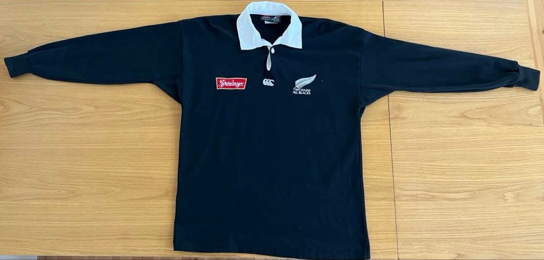 ち*ん様 【美品】カンタベリー オールブラックス スタインラガーラグビージャージ