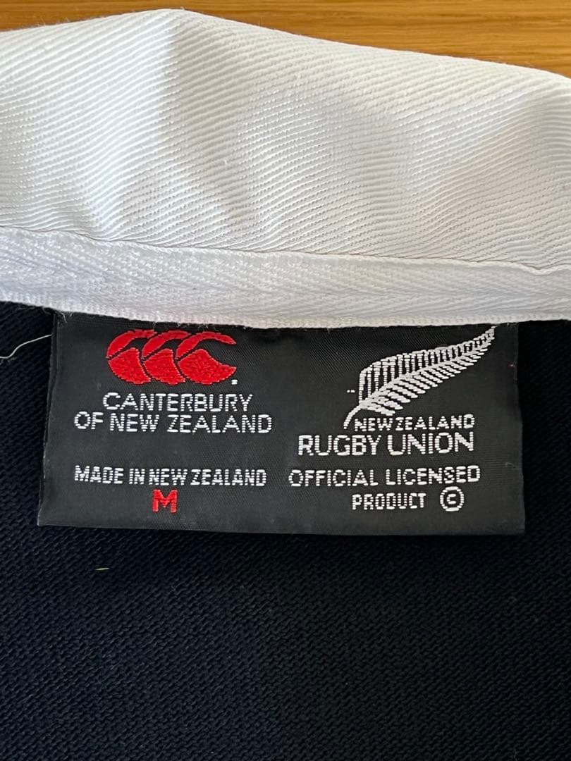 ち*ん様 【美品】カンタベリー オールブラックス スタインラガーラグビージャージ