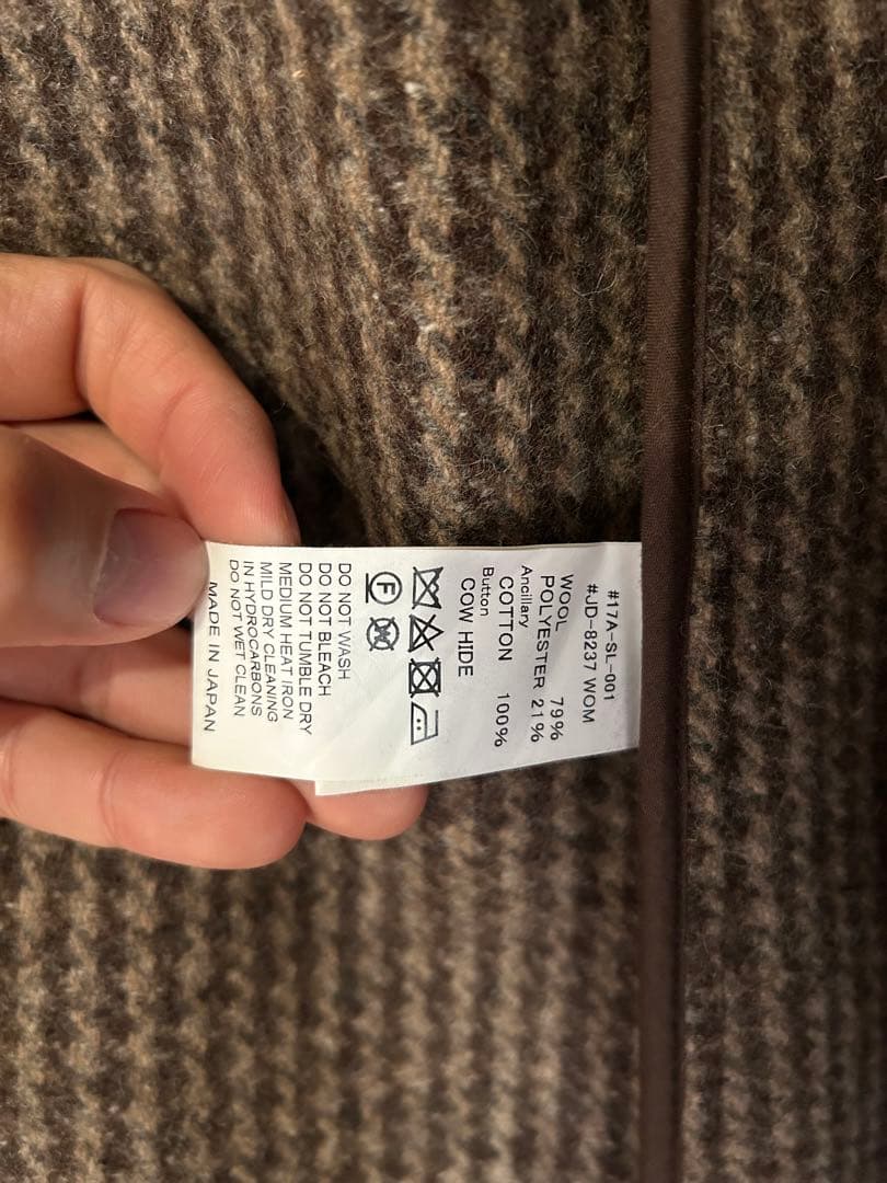 Dantonのウールジャケット