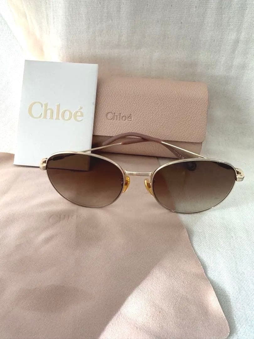 【超美品】Chloé ブラウン サングラス ケース付き