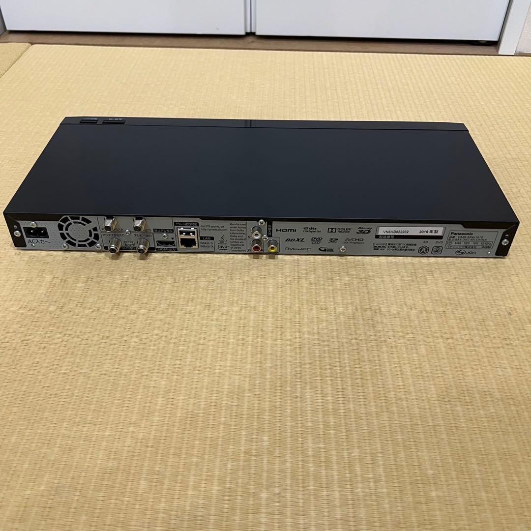 Panasonic DIGA ブルーレイレコーダー 1TB