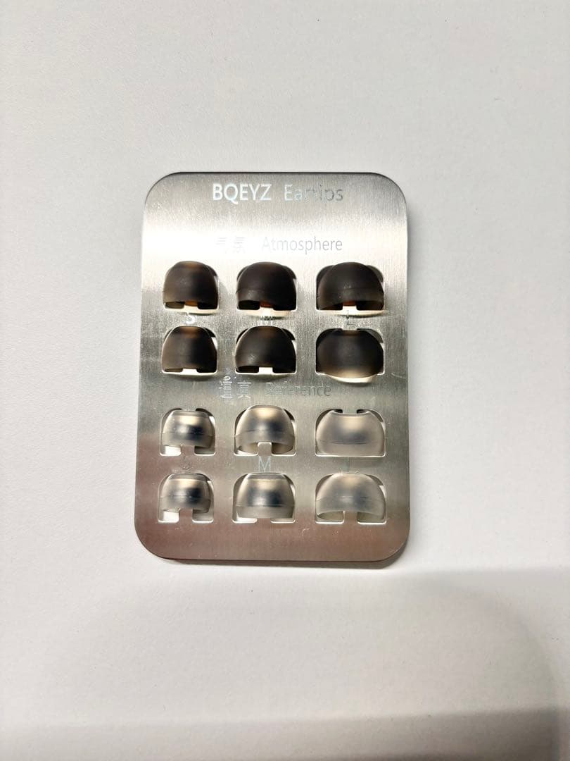 BQEYZ WINTER Ultra 有線イヤホン イヤーピース別途3種類付属