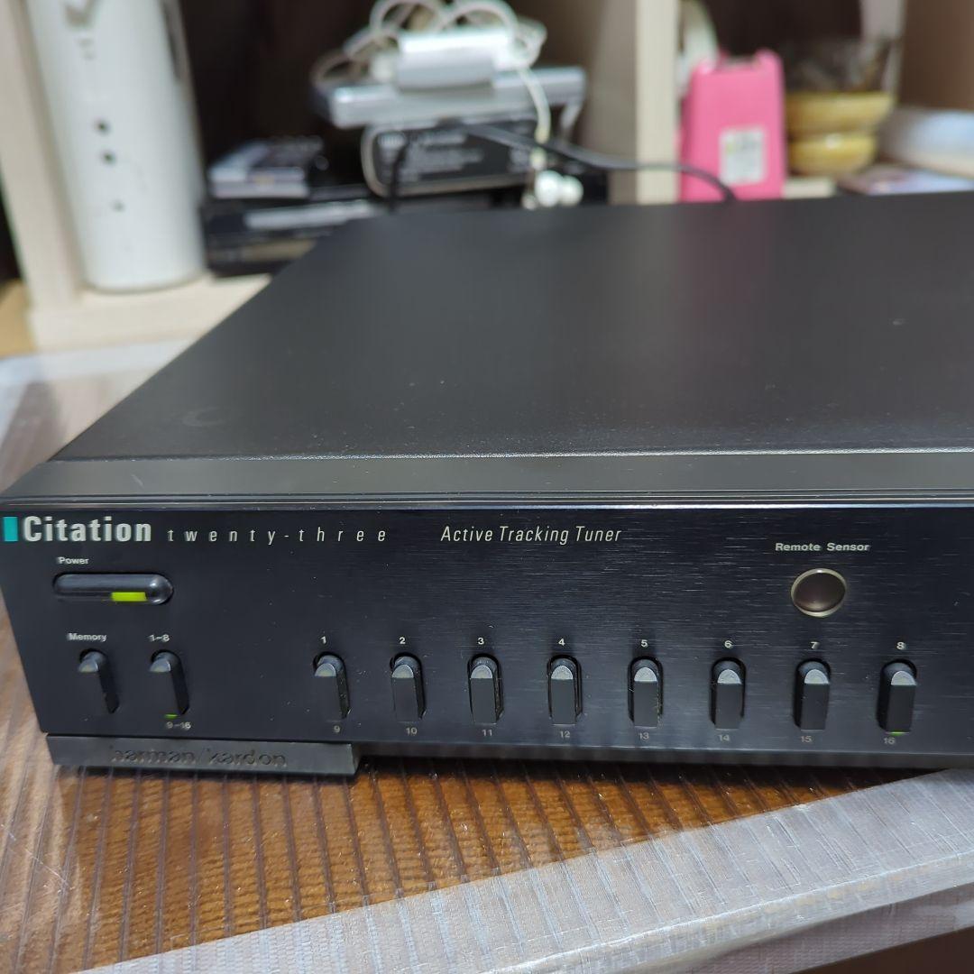 （希少 レトロ商品）Herman/kardoon CAUTION 23チューナー