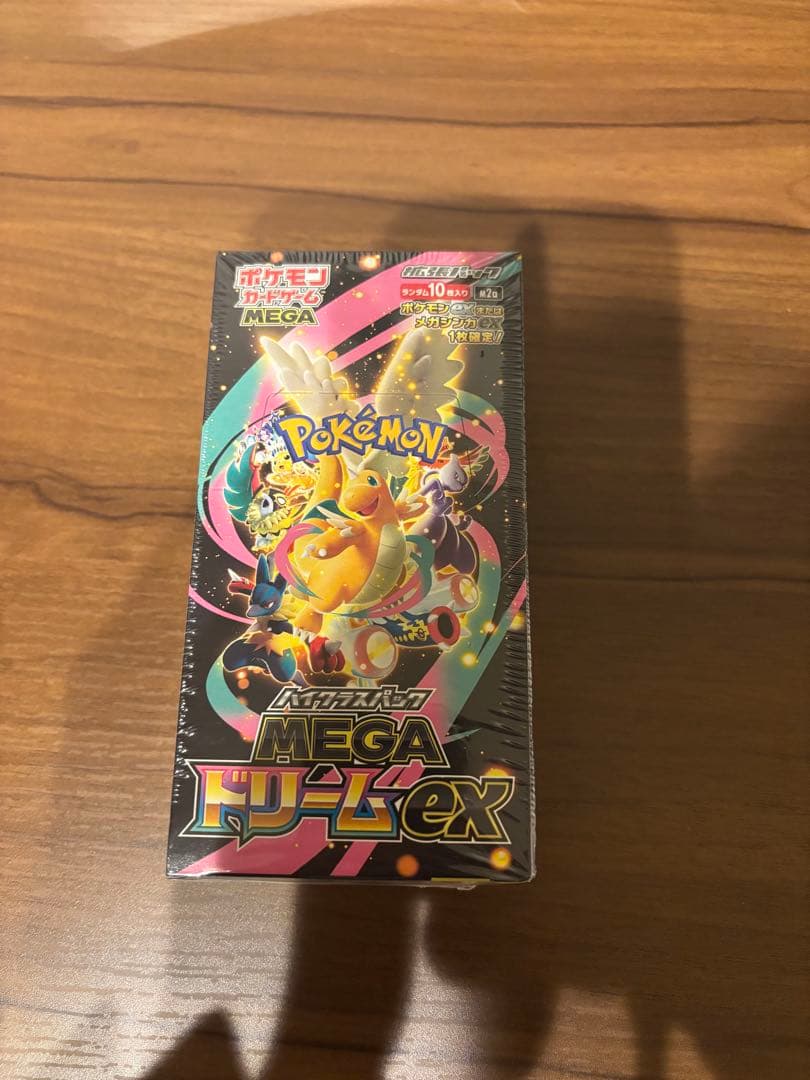 ポケモンカード MEGAドリームEX BOX シュリンク付き