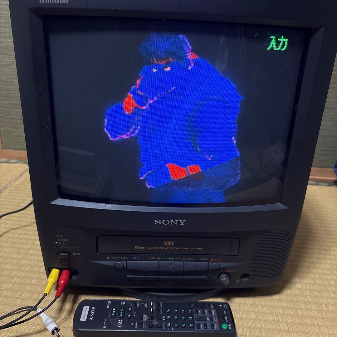 Sony Trinitron KV-14MV1 14インチテレビ　テレビデオ