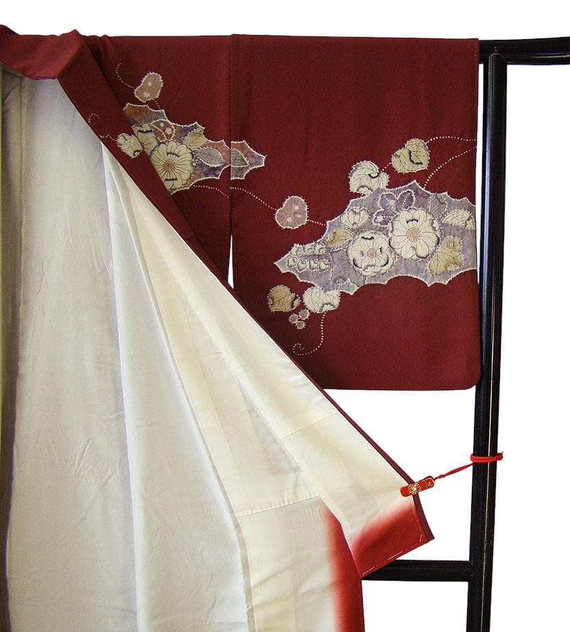 人気の辻が花 訪問着＆袋帯・帯〆・帯揚げセット（正絹）仕立上り＜HH2226＞