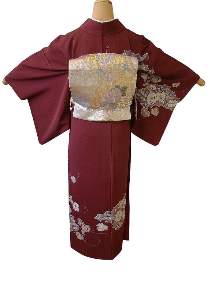 人気の辻が花 訪問着＆袋帯・帯〆・帯揚げセット（正絹）仕立上り＜HH2226＞