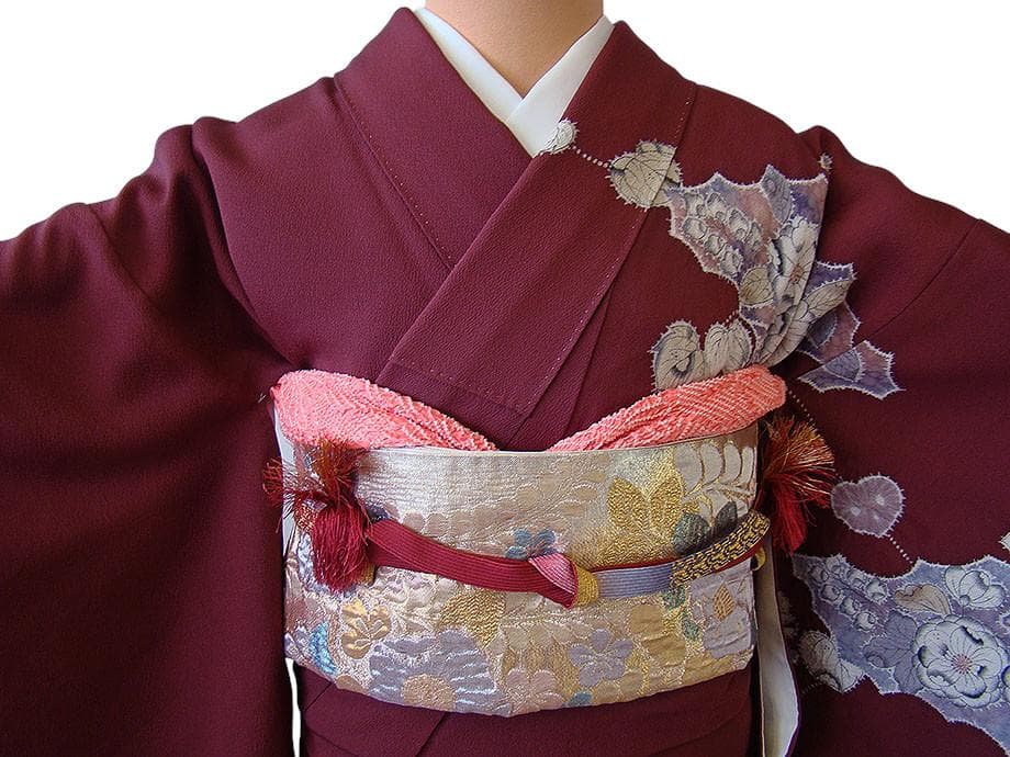 人気の辻が花 訪問着＆袋帯・帯〆・帯揚げセット（正絹）仕立上り＜HH2226＞