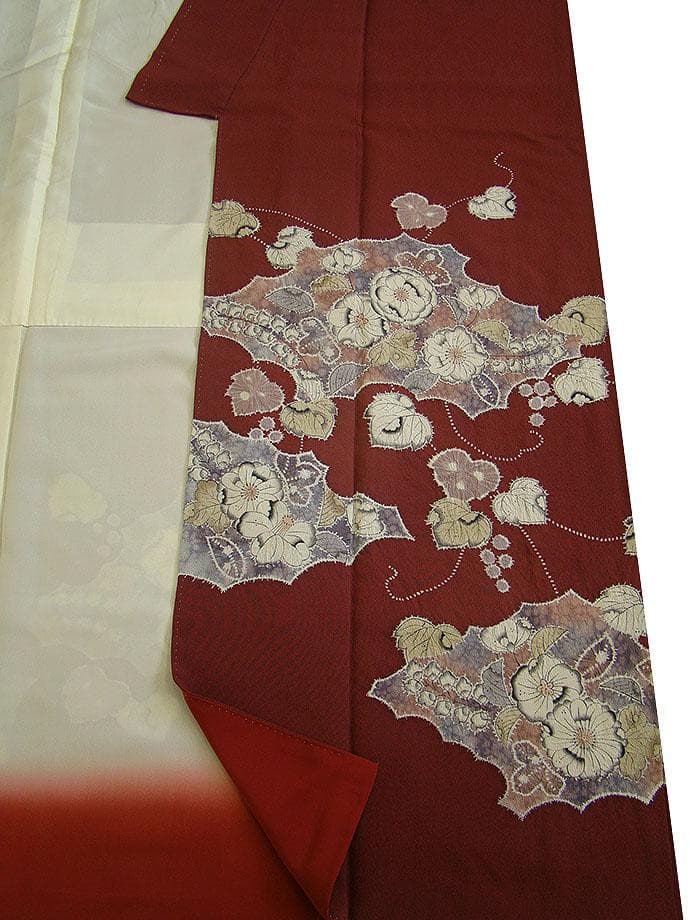 人気の辻が花 訪問着＆袋帯・帯〆・帯揚げセット（正絹）仕立上り＜HH2226＞