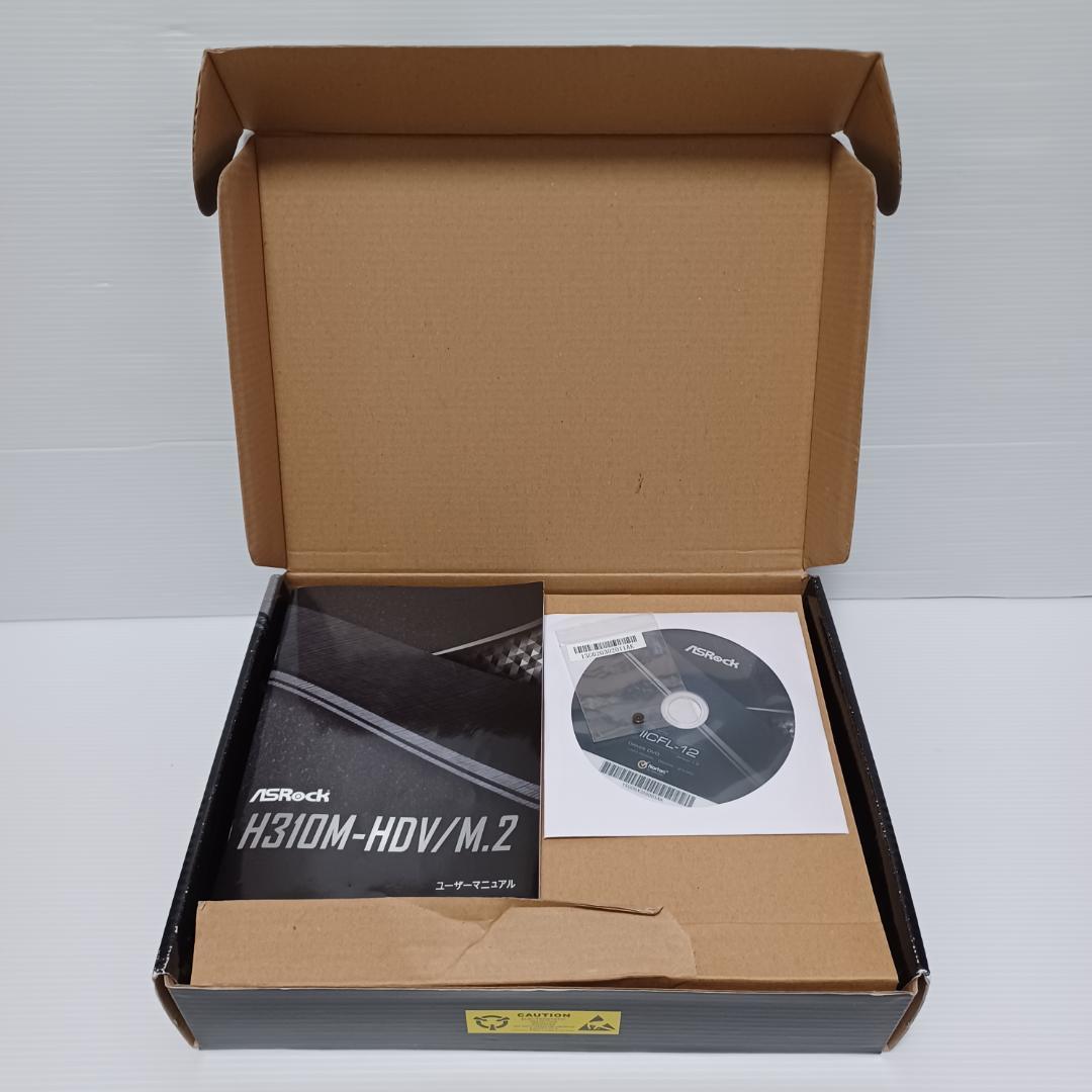 ASRock H310M-HDV/M.2 マザーボード　60M478