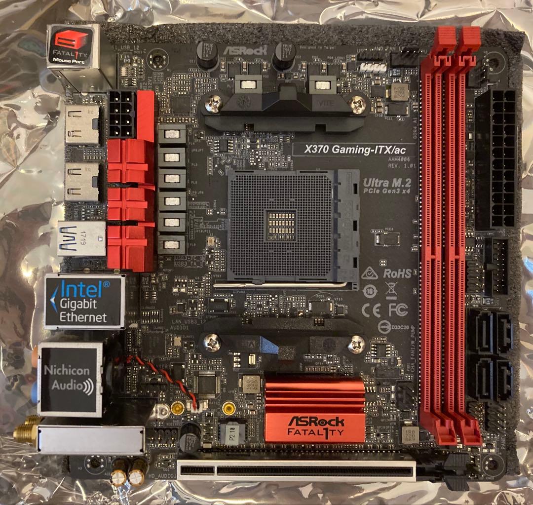 ASRock X370 Gaming-ITX/ac（ジャンク）