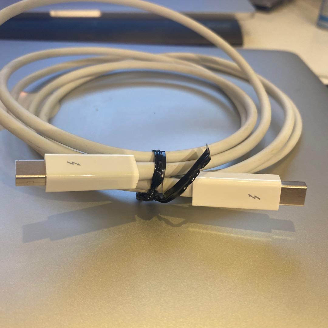 Y*U様 アップル純正 Apple Thunderbolt 2.0m MD861