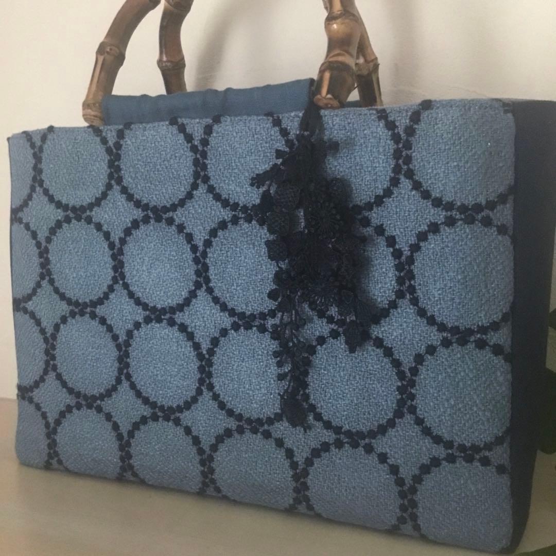 ミナペルホネン ♣︎タンバリン♣︎ハンドメイドバッグ