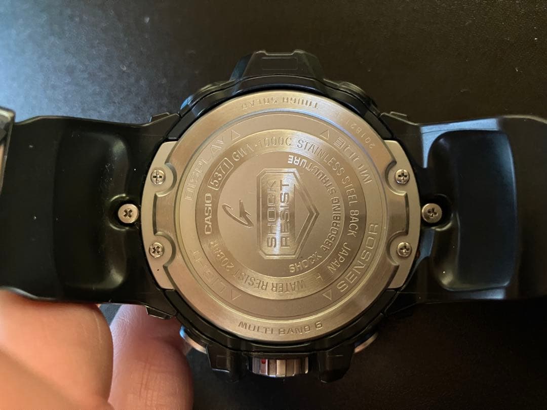 G-SHOCK ガルフマスター GWN-1000C ブラックタフソーラー