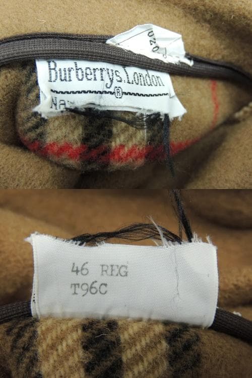 80S VINTAGE BURBERRYS 英国製 ダッフル コート 46