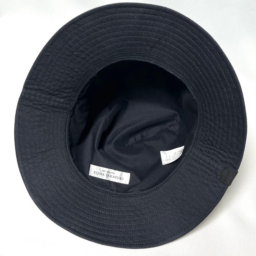 【超美品】直営店限定KIJIMA TAKAYUKI 日本製 美しいコットンハット