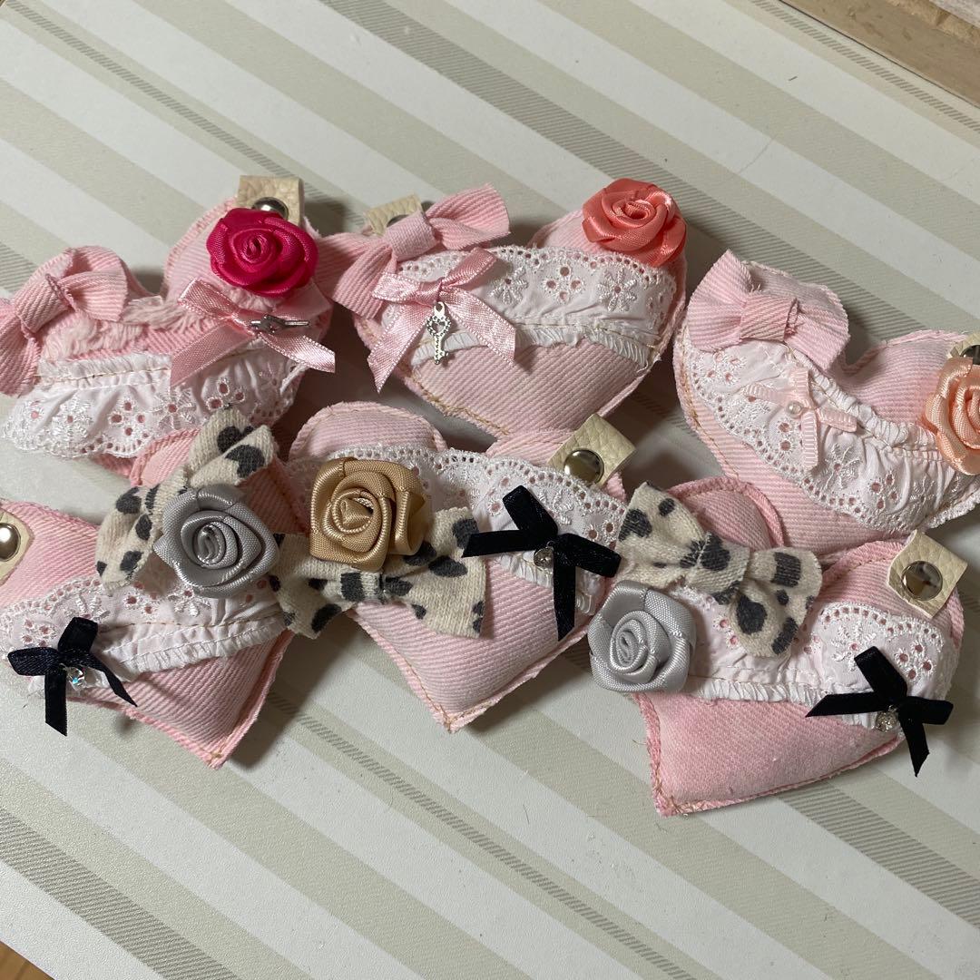 いちごパフェ★デニムリメイクチャーム★お取り置き