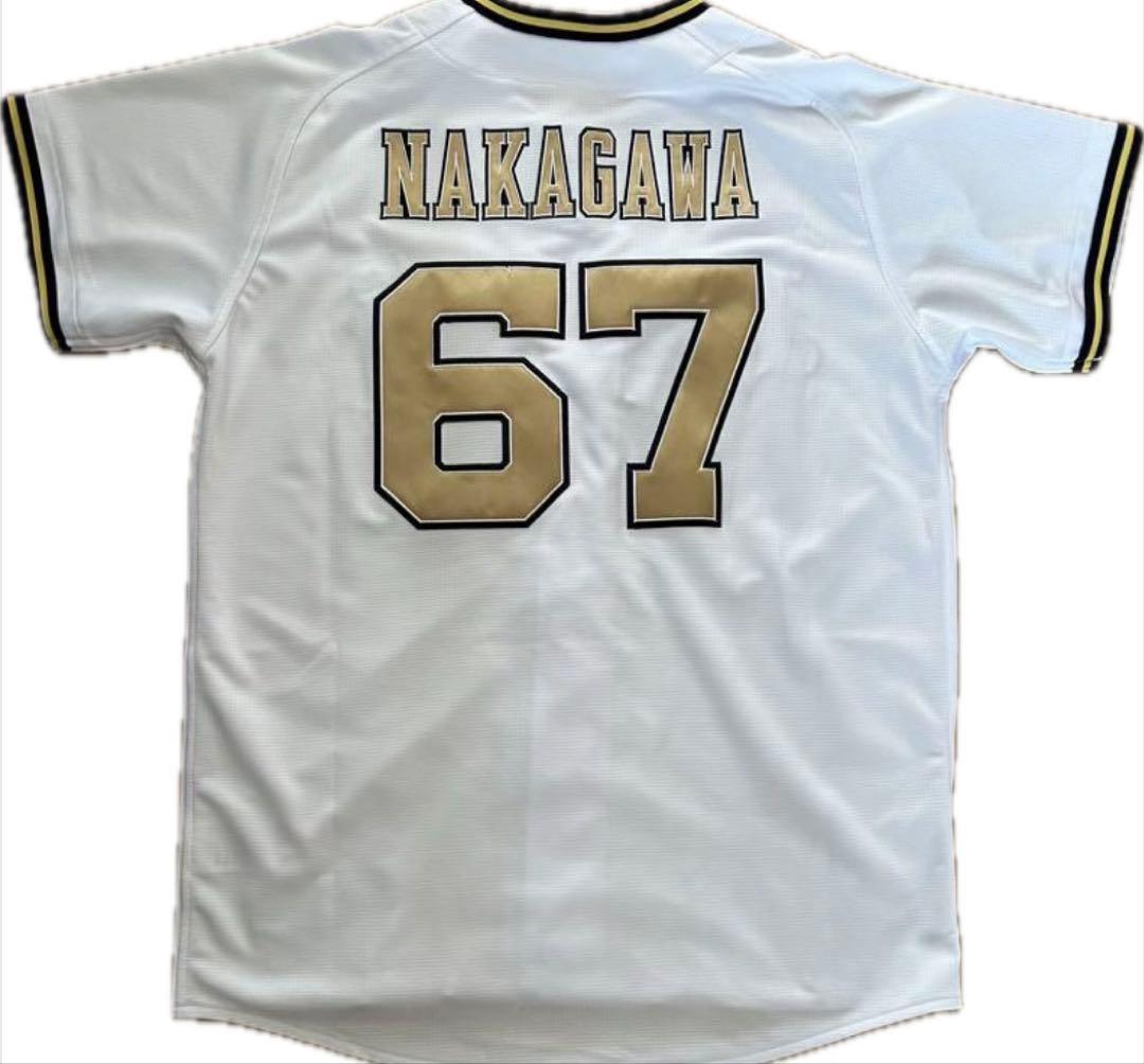 美品未着用　オリックスバファローズ　中川圭太　優勝三連覇開幕ユニフォーム　L