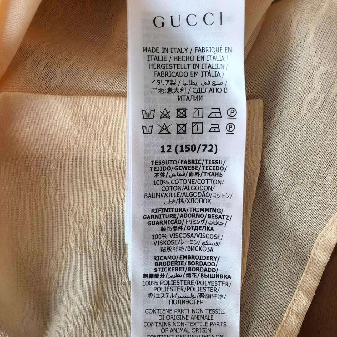 GUCCIチルドレンシャツ