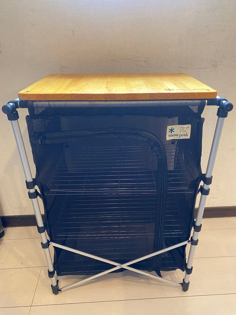 スノーピーク　ネットラックスタンド