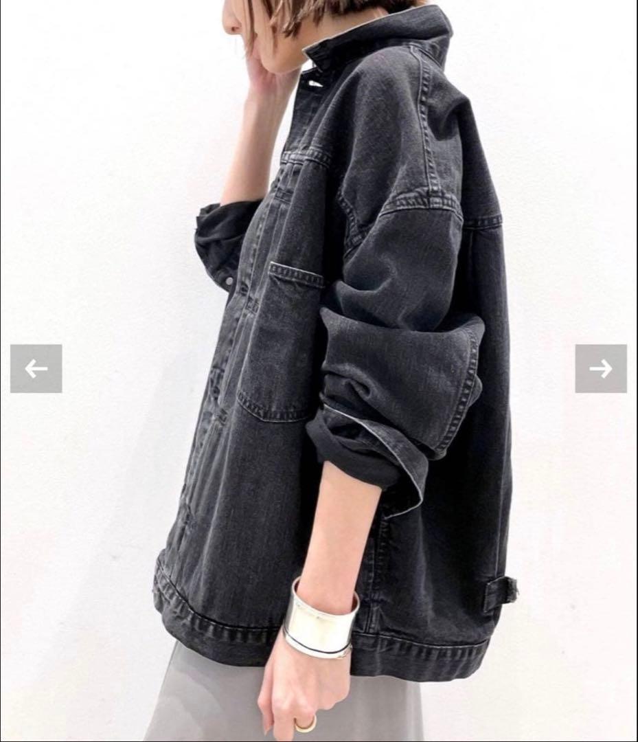 【STAMMBAUM/シュタンバウム】BLACK DENIM JACKET